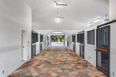 River Hill Farm Barn Aisle by HW Interiors