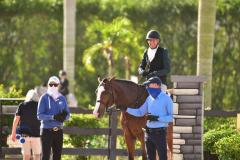 Jennifer Speisman with Jane and David at the in gate