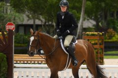 Jane trots out Goya VLS after a training round
