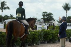 Jane and Megan go over the course together